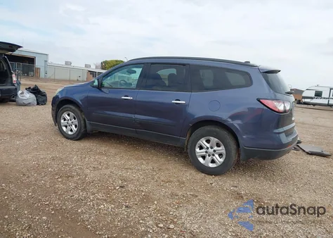 2014 Chevrolet Traverse Ls из США, поврежденный, VIN 1GNKRFED0EJ288074